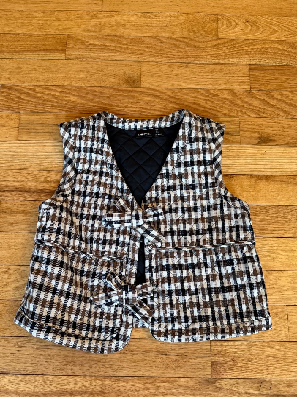 Plaid Vest Women’s Large Coastal Cowgirl Vibes